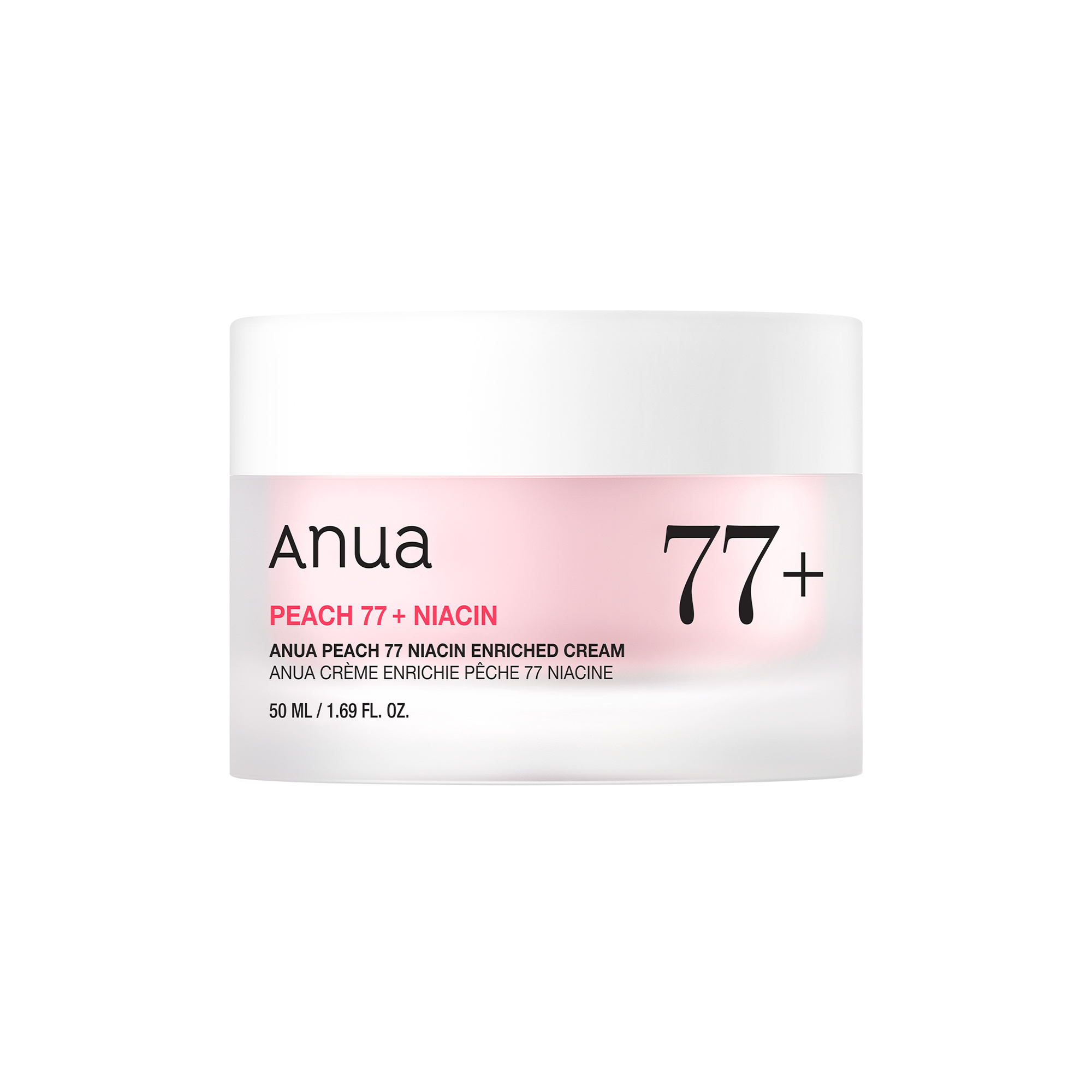 Crème enrichie à la niacinamide et à la pêche 77 % — Anua