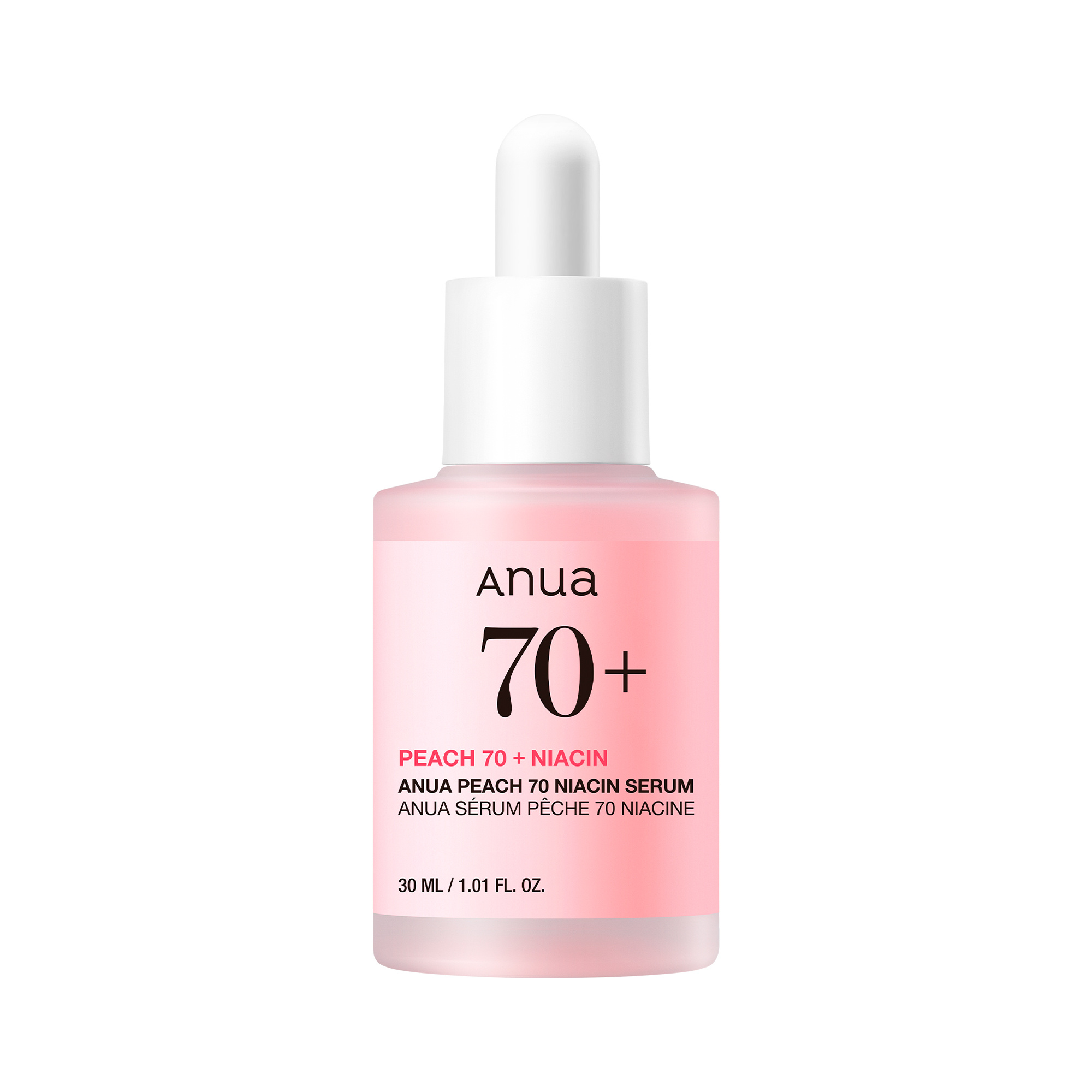 Sérum à la niacine et à la pêche 70+ — Anua