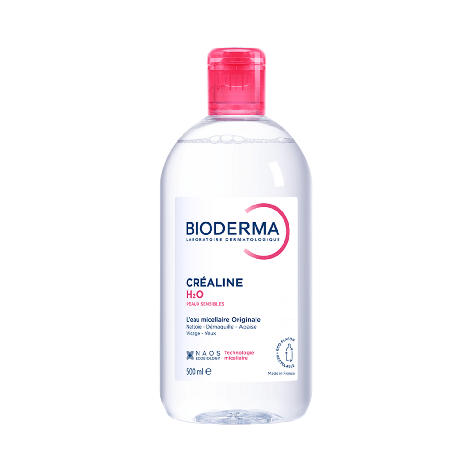 Créaline H20 eau micellaire 500ml — Bioderma