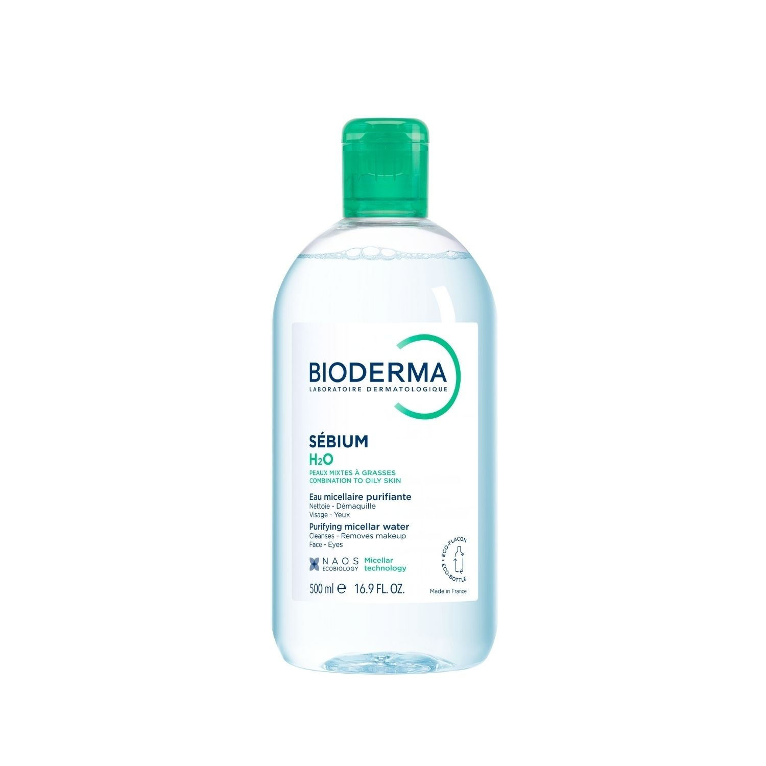 Sébium H2O Eau Micellaire Purifiante 500ml — Bioderma