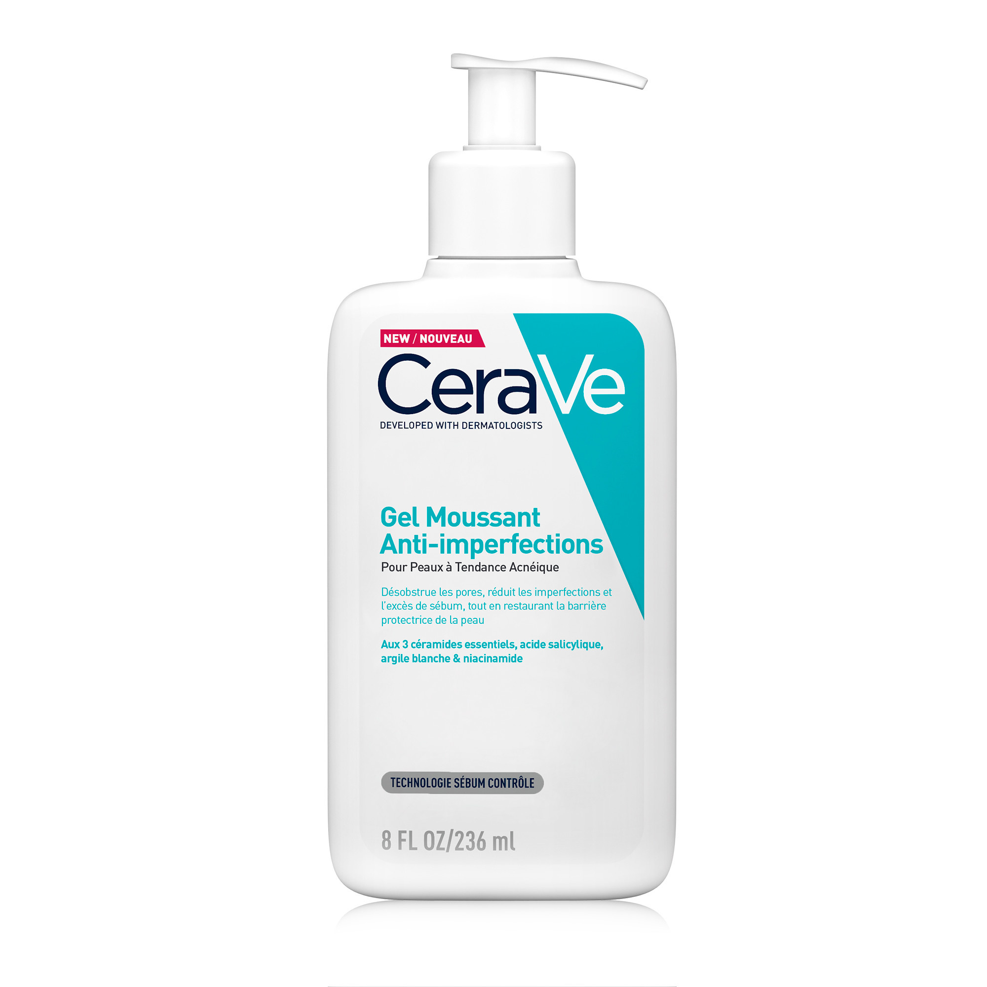 gel moussant anti-imperfections 236ml — CeraVe