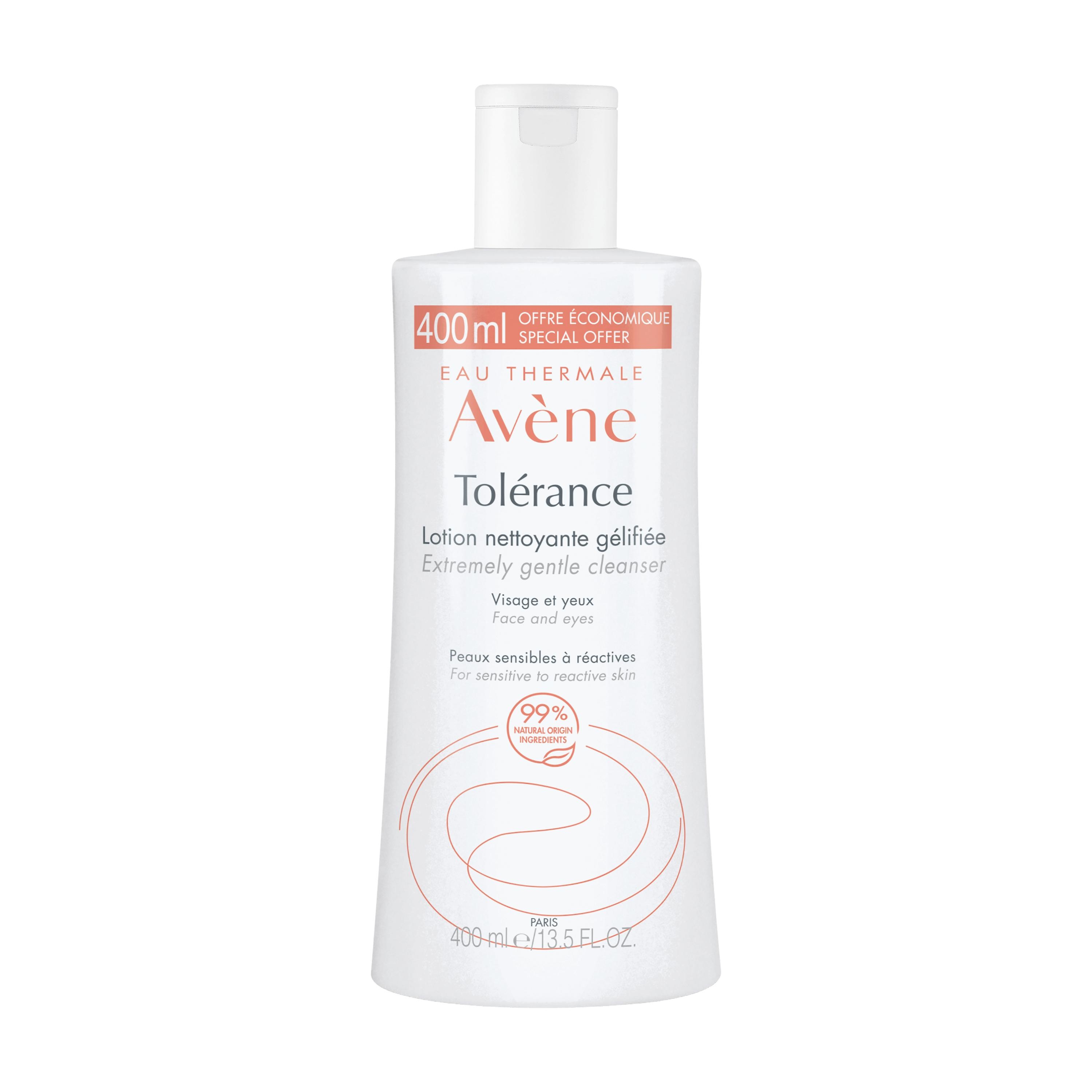 lotion nettoyante gélifiée - peaux sensibles à réactives 400ml — Eau Thermale Avene
