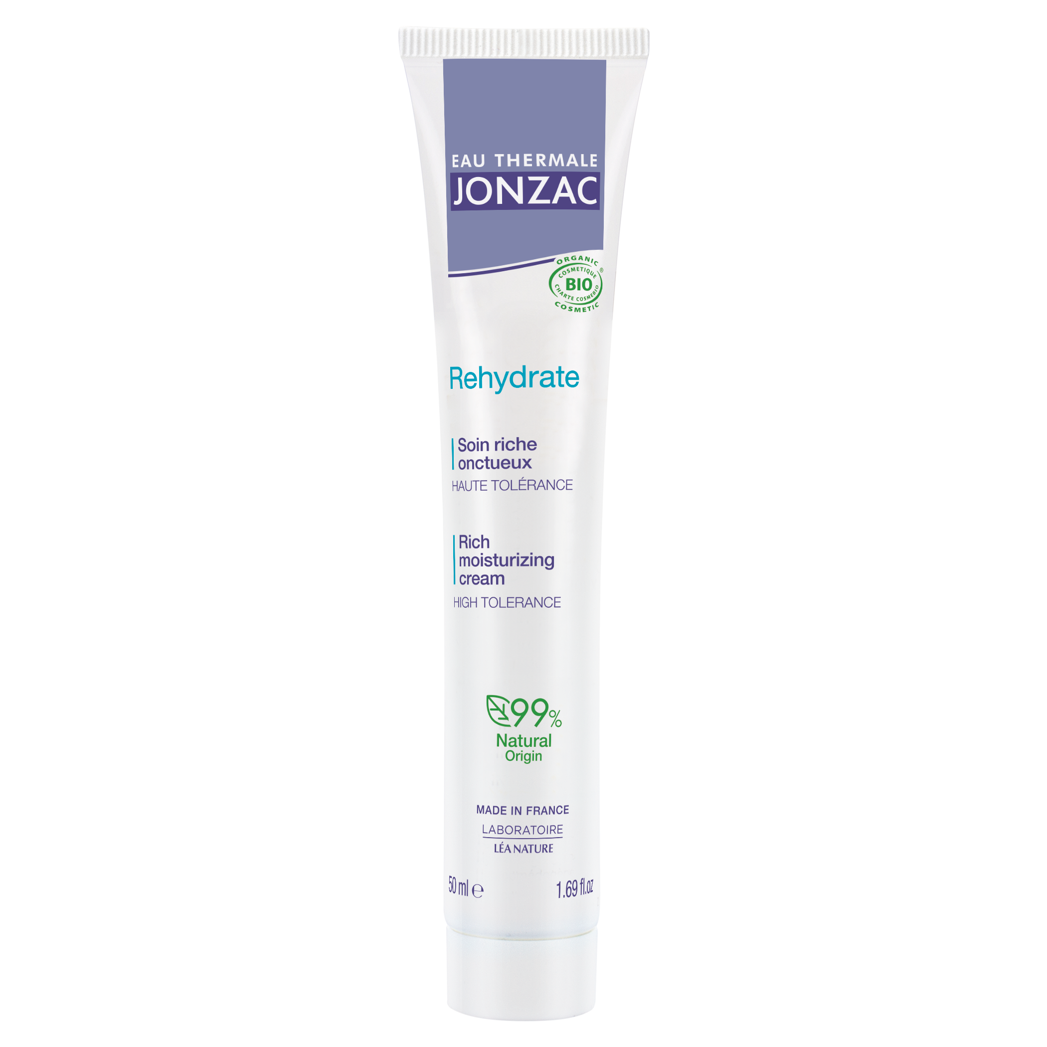 Soin riche réhydratant bio 50ml — Eau Thermale Jonzac
