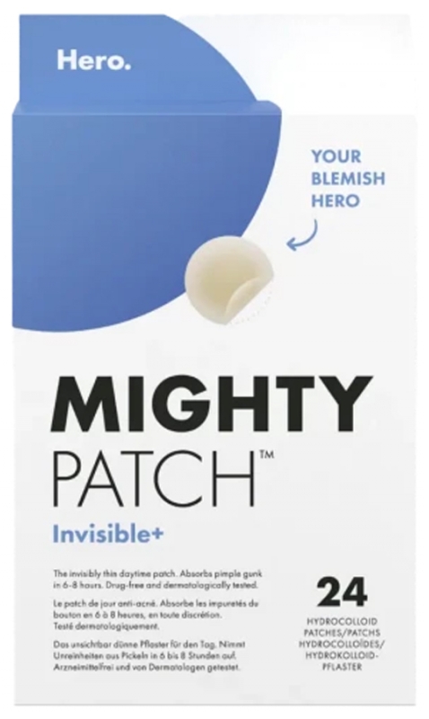 Mighty Patch Invisible+ Patchs de Jour Anti-Acné 24 Patchs Hydrocolloïdes — Hero