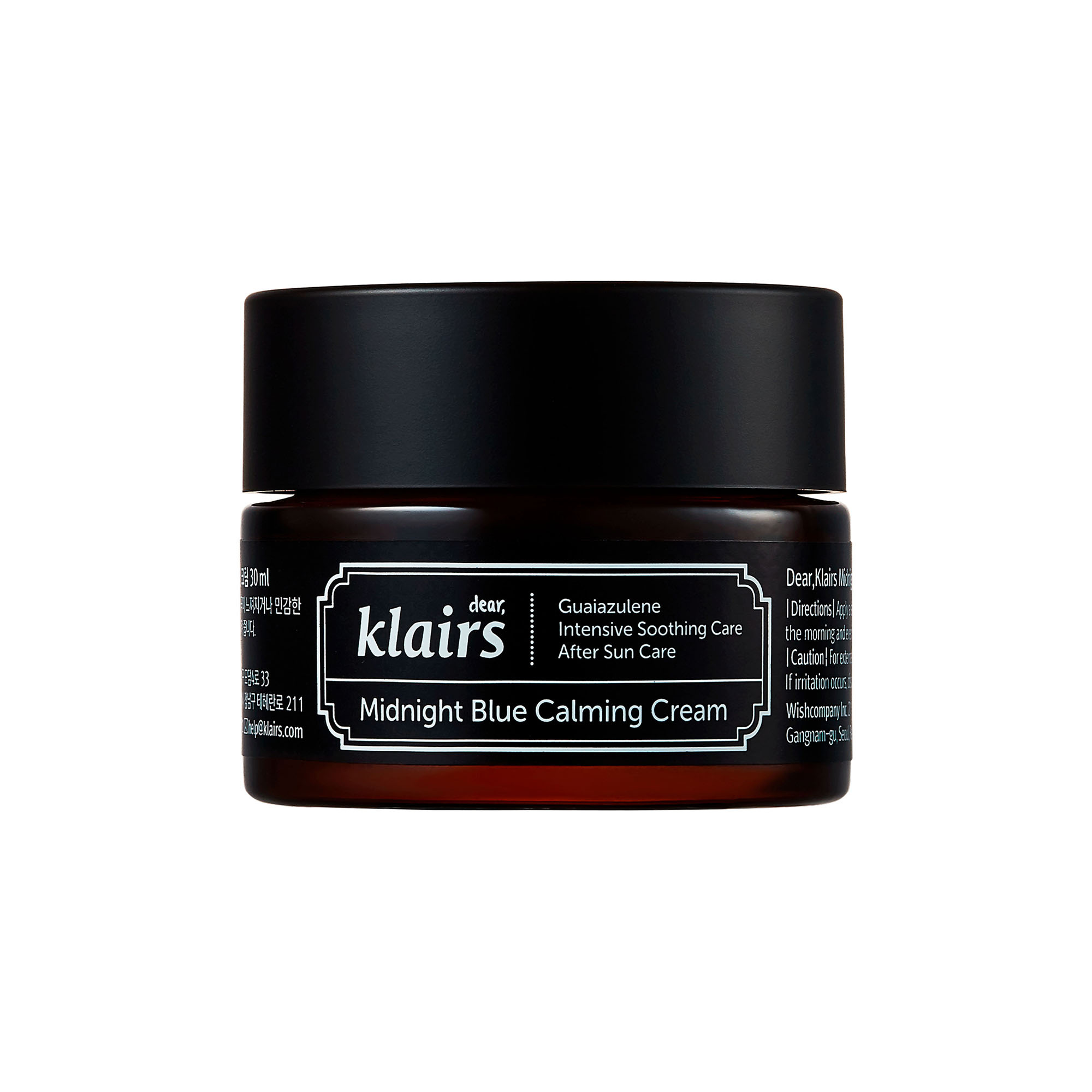 Crème Apaisante Midnight Blue (30ml) — Klairs