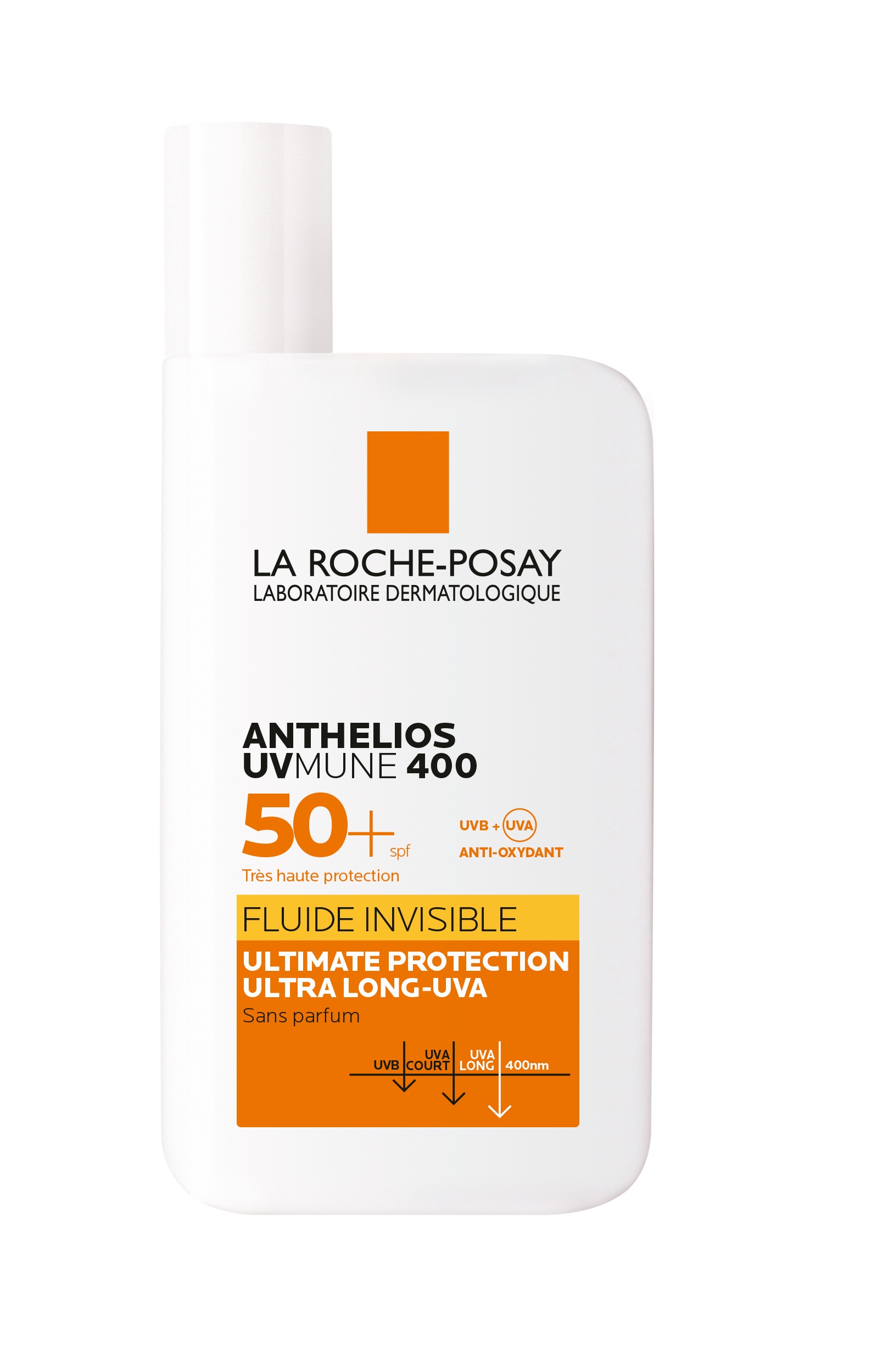 Anthelios Fluide Invisible Sans Parfum Spf50+ 50ml — La Roche-Posay