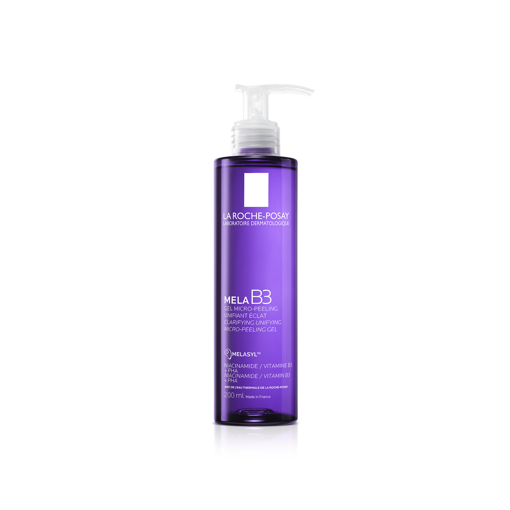 Mela B3 Gel Micro-Peeling Unifiant Éclat 200ml — La Roche-Posay