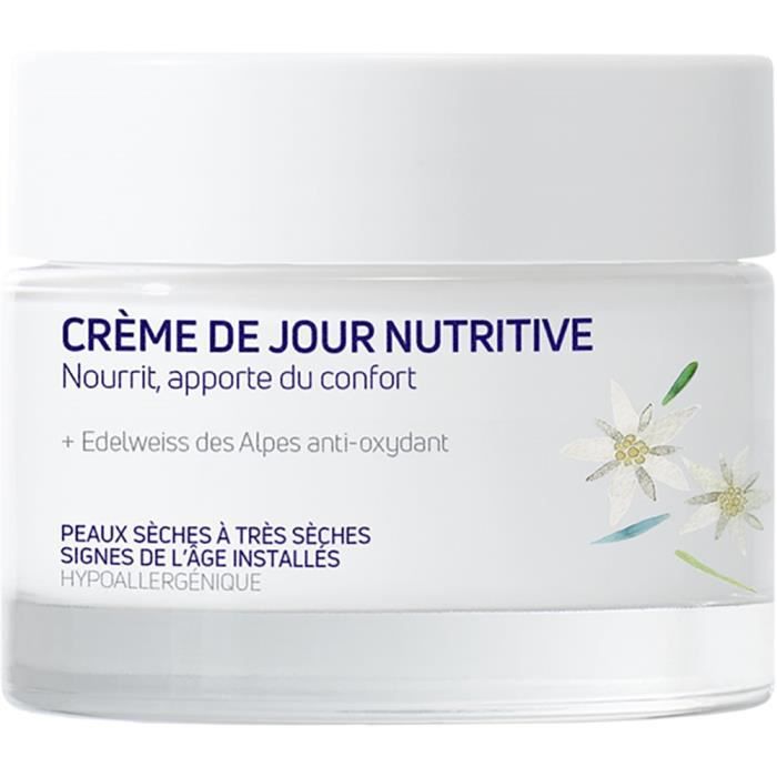 Signes de l'âge Crème de jour anti-âge nutritive pour peaux sensibles 50 ml — Saint-Gervais Mont Blanc