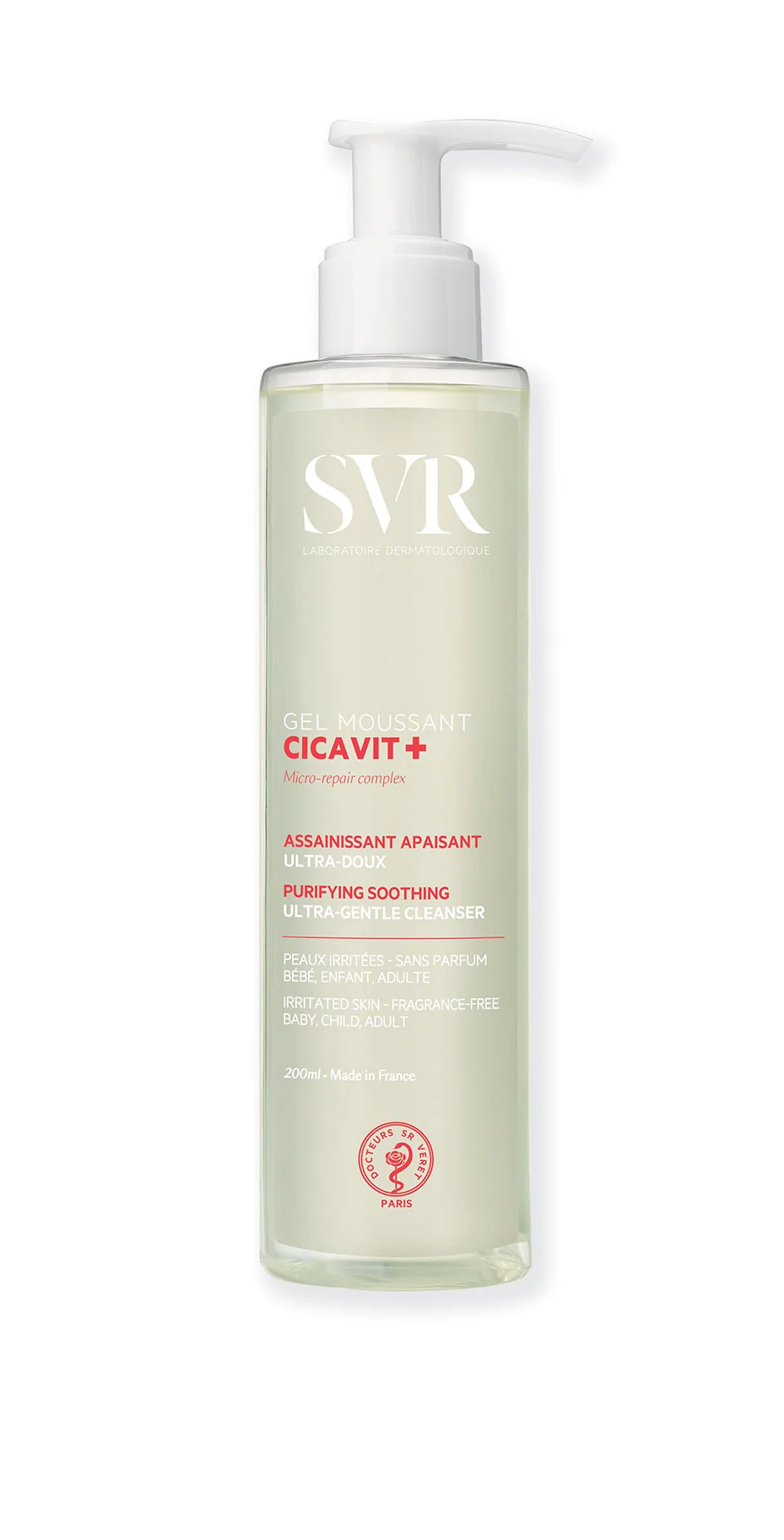 Cicavit Gel Moussant 200 ml — SVR
