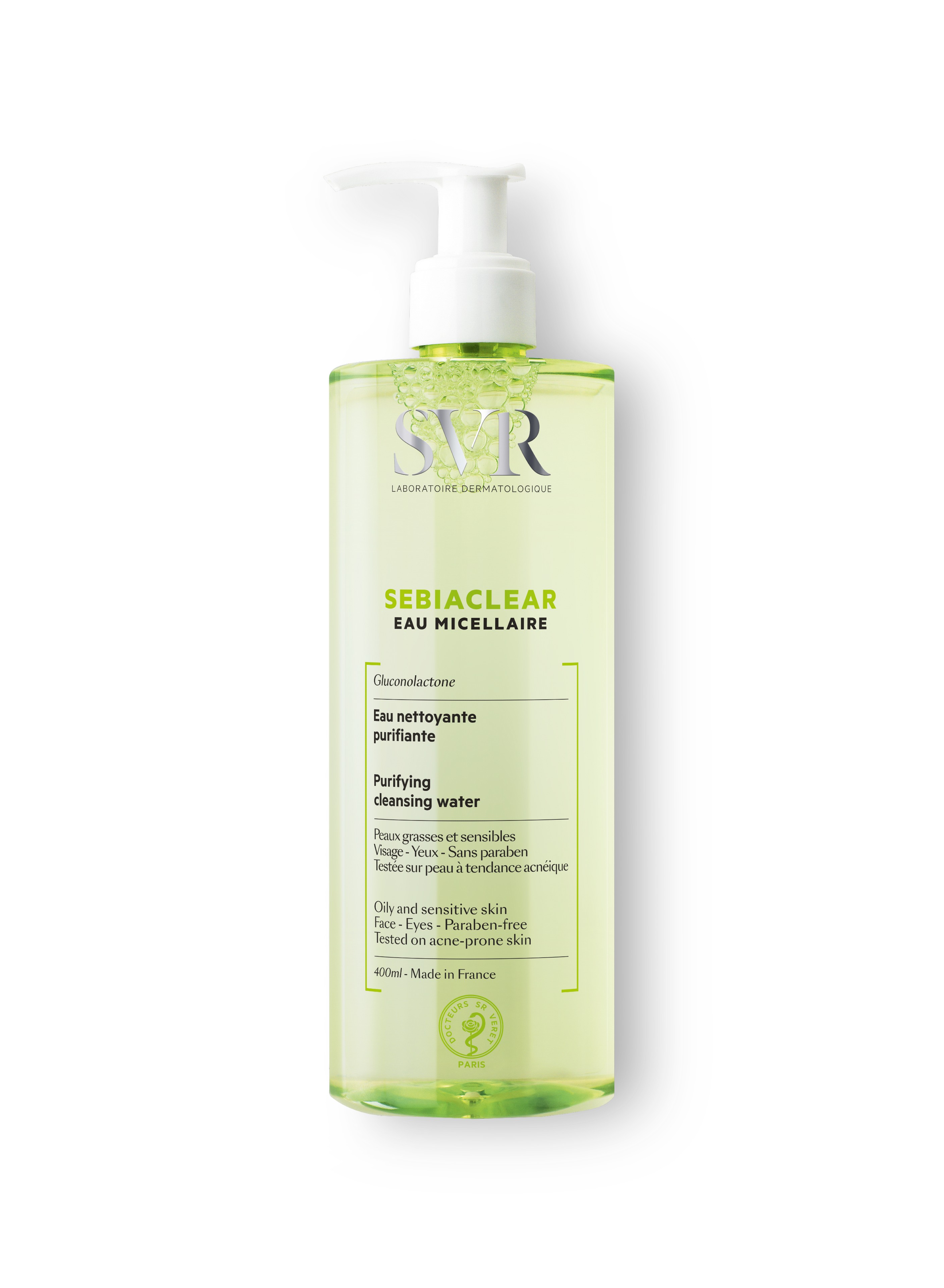 Sebiaclear eau micellaire 400ml — SVR