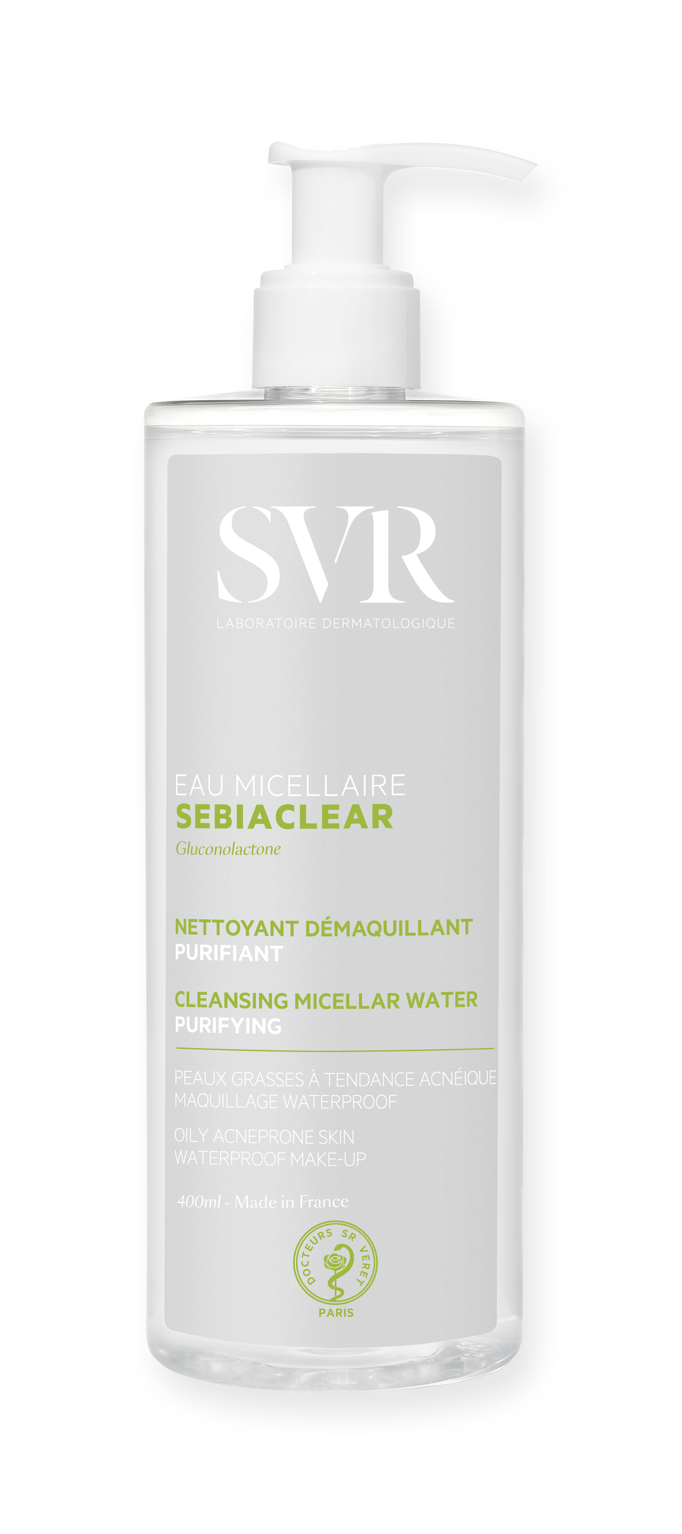 Sebiaclear eau micellaire 400ml — SVR