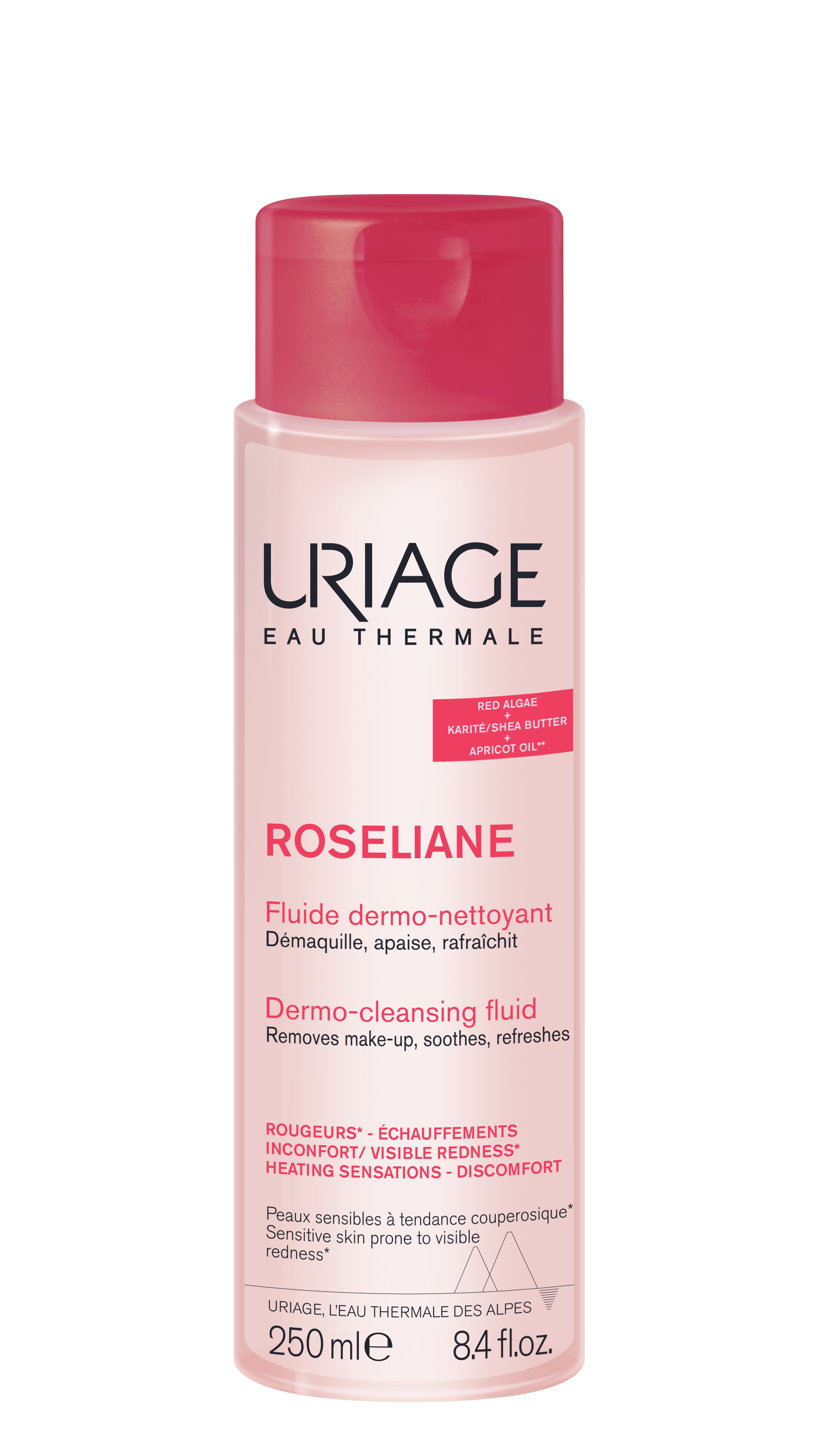 Roseliane Fluide dermo Nettoyant 250ml — Uriage